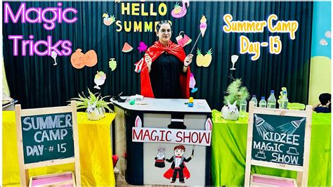 Become a Magician Extraordinaire at Camp Summer Magic